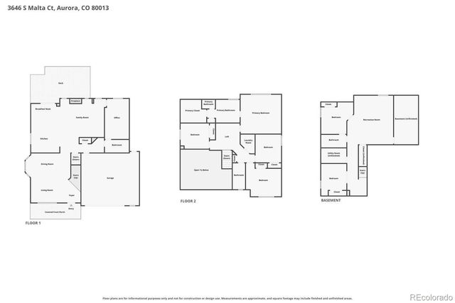 3646 S Malta Court, Aurora, CO 80013
