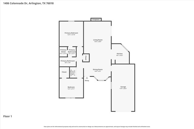 1406 Colonnade Drive, Arlington, TX 76018