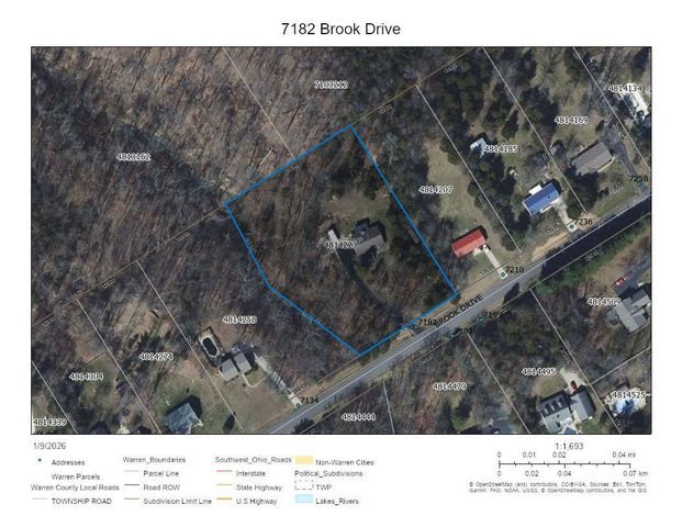 7182 Brook Drive, Salem Twp, OH 45152