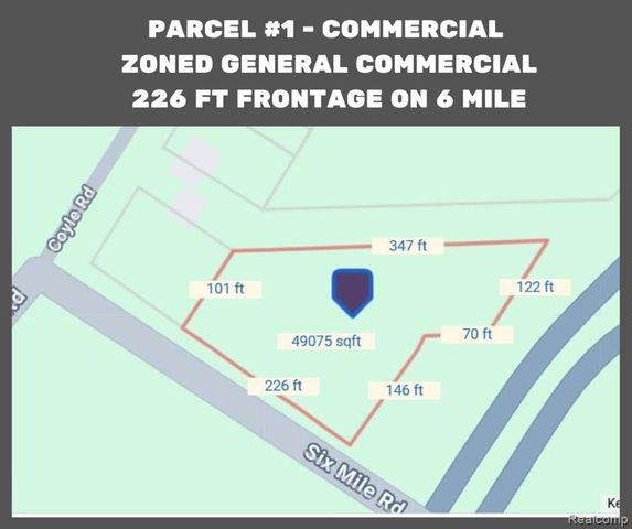 0 Six Mile Road, Whitmore Lake, MI 48189
