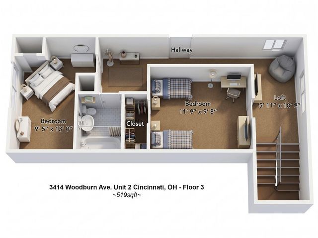 3414 Woodburn Avenue, Cincinnati, OH 45207