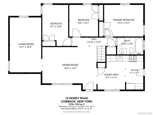 15 Dewey Road, Commack, NY 11725