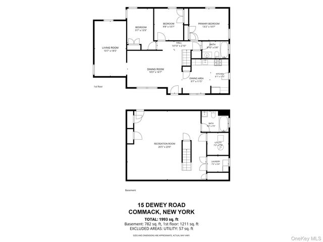 15 Dewey Road, Commack, NY 11725