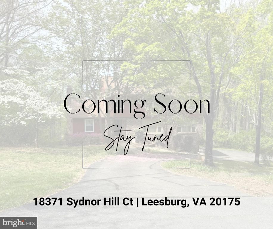 18371 SYDNOR HILL CT, Leesburg, VA 20175