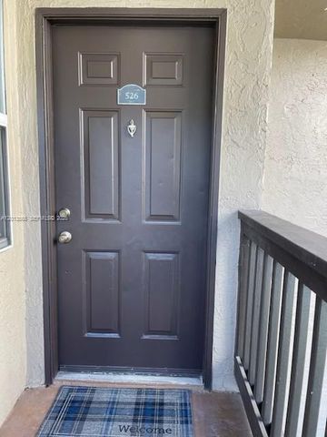 526 SW 113th Way 526, Pembroke Pines, FL 33025