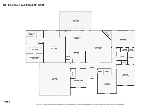 8621 Blue Heron Cove, Edmond, OK 73034