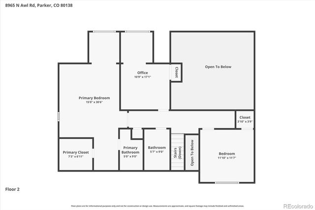 8965 N Awl Road, Parker, CO 80138