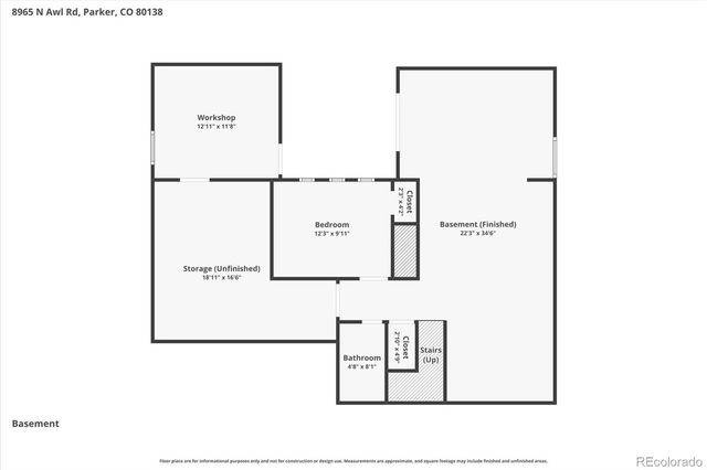 8965 N Awl Road, Parker, CO 80138