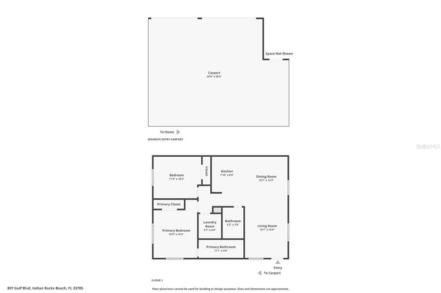 807 GULF BOULEVARD, Indian Rocks Beach, FL 33785