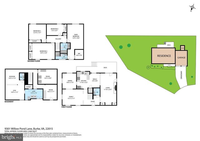 9301 WILLOW POND LN, Burke, VA 22015