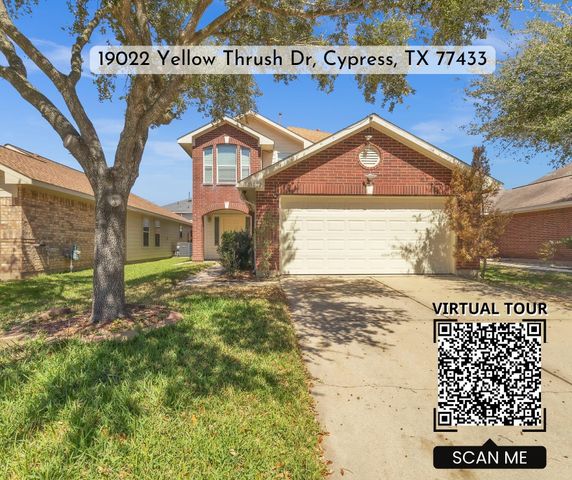 19022 Yellow Thrush Drive, Cypress, TX 77433
