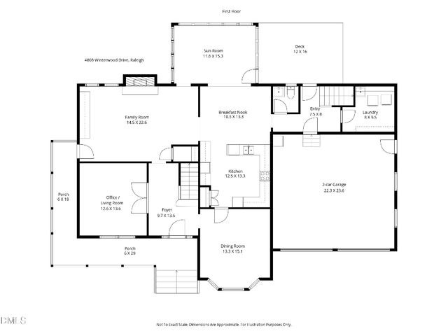 4808 Winterwood Drive, Raleigh, NC 27613