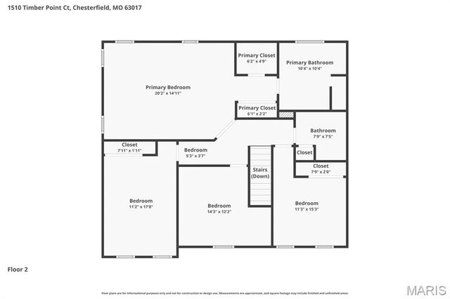 1510 Timber Point Court, Chesterfield, MO 63017