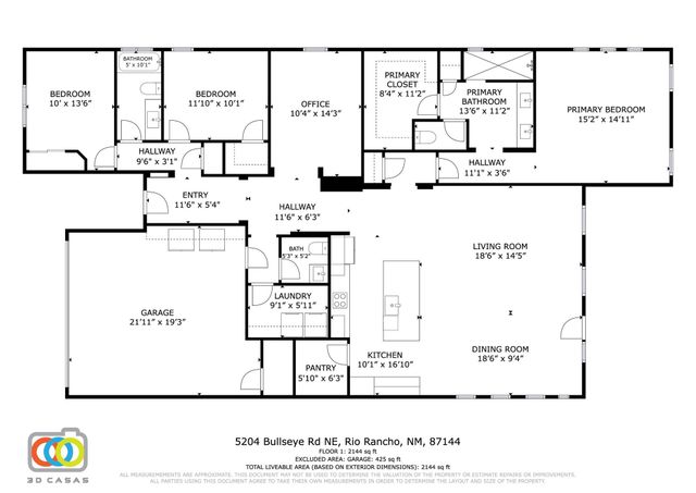 5204 BULLSEYE Road NE, Rio Rancho, NM 87144