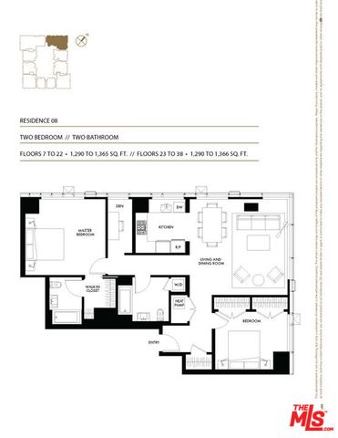 889 Francisco Street 1808, Los Angeles, CA 90017