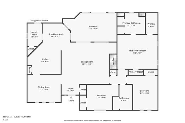 802 Katherine Court, Cedar Hill, TX 75104