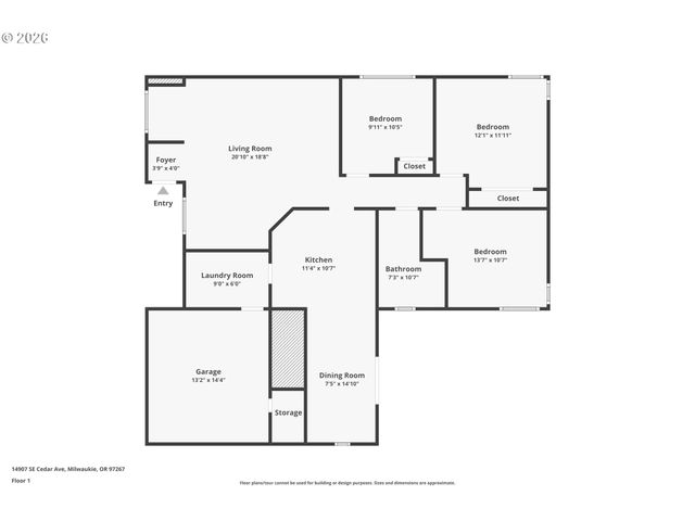 14907 Se CEDAR Ave, Milwaukie, OR 97267