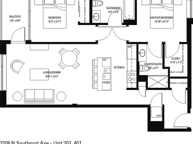 3208 N Southport Avenue 307, Chicago, IL 60657