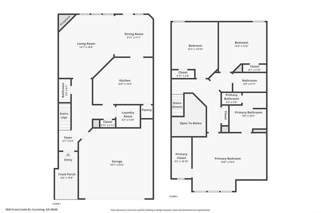 3034 Cross Creek Drive, Cumming, GA 30040