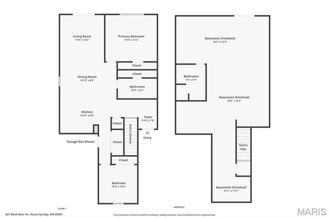 821 Black Bear Drive, House Springs, MO 63051