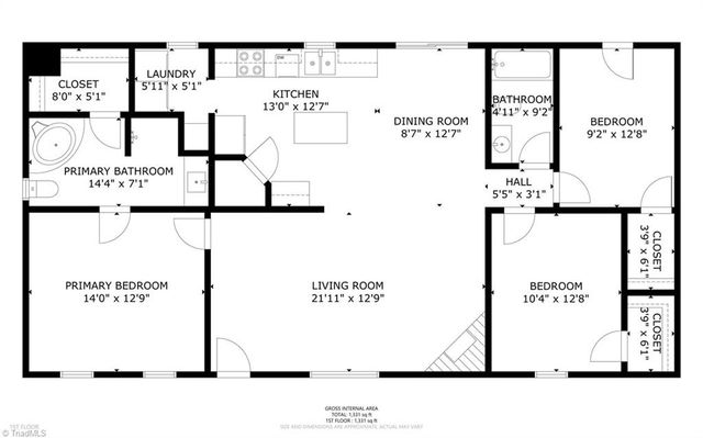 863 Crutchfield Road, Reidsville, NC 27320