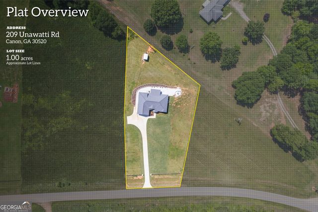 209 Unawatti Road, Canon, GA 30520