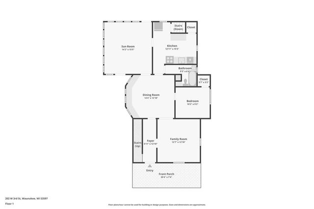 202 W 3rd Street, Waunakee, WI 53597