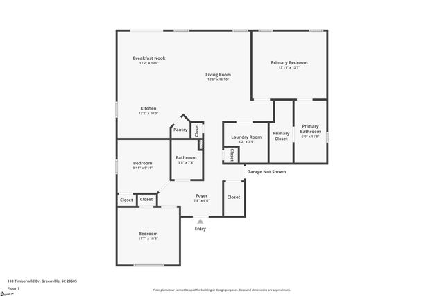 118 Timberwild Drive, Greenville, SC 29605