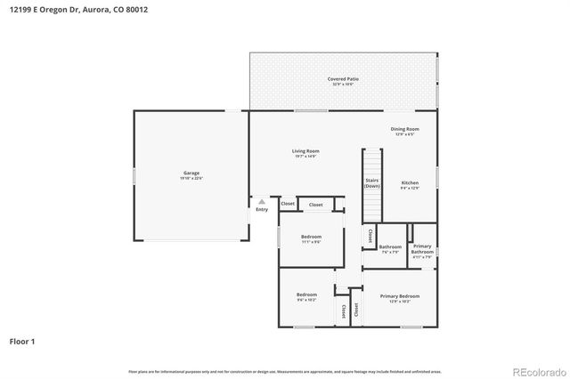 12199 E Oregon Drive, Aurora, CO 80012