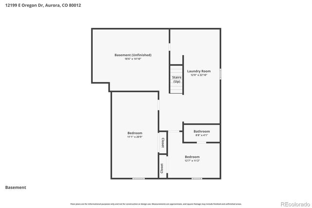 12199 E Oregon Drive, Aurora, CO 80012