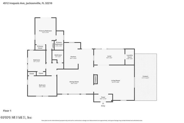 4512 IROQUOIS Avenue, Jacksonville, FL 32210