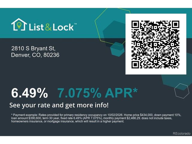 2810 S Bryant St, Denver, CO 80236