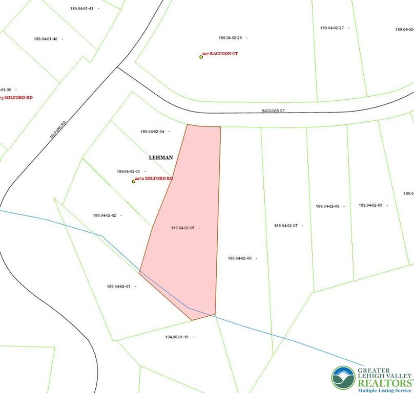 Raccoon Court, Lehman Twp, PA 18324