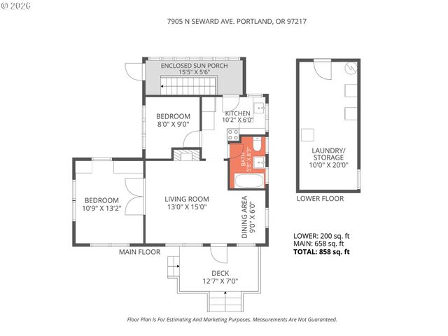7905 N SEWARD Ave, Portland, OR 97217