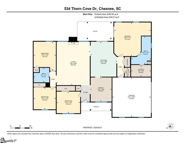 543 Thorn Cove Lane, Chesnee, SC 29323