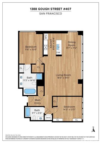 1388 Gough Street 407, San Francisco, CA 94109