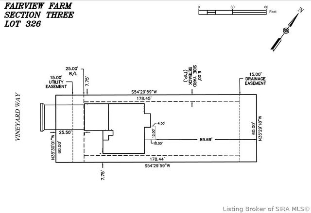 2641 Vineyard Way LOT 326, Memphis, IN 47143