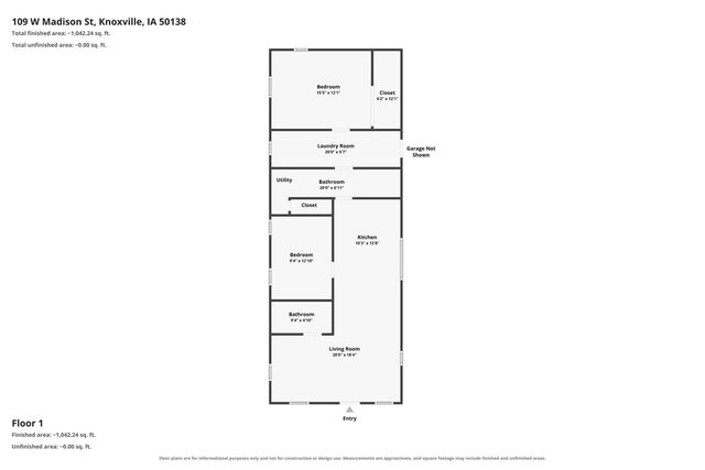 109 W Madison Street, Knoxville, IA 50138