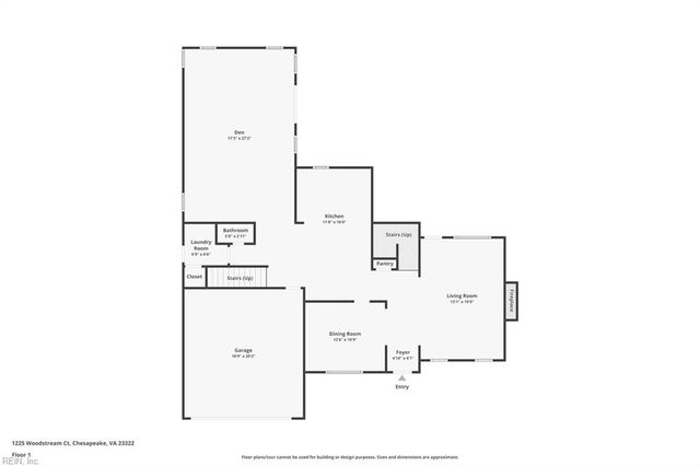 1225 Woodstream CT, Chesapeake, VA 23322
