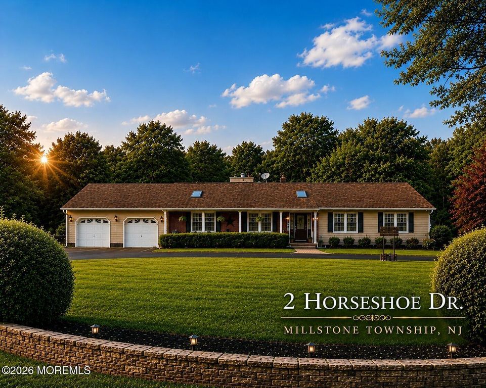 2 Horseshoe Drive, Millstone, NJ 08535