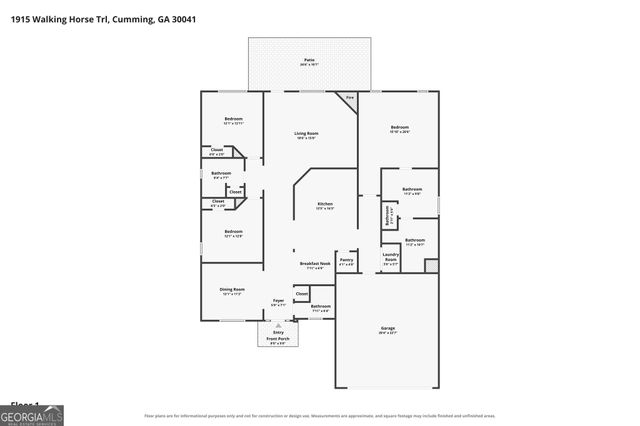 1915 Walking Horse Trail, Cumming, GA 30041
