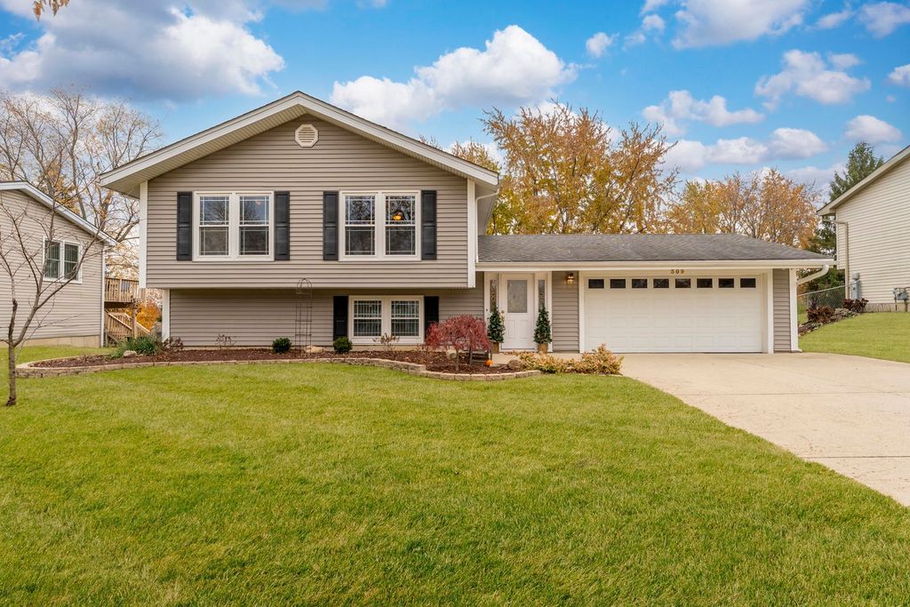 309 Plymouth Lane NW, Bloomingdale, IL 60108 — exterior