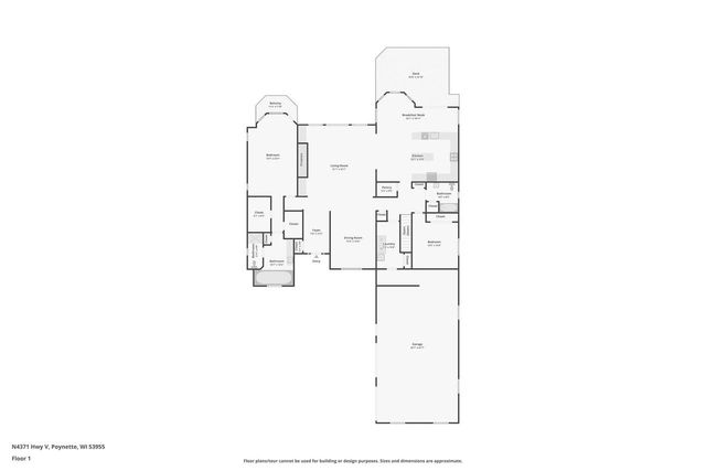 N4371 County Road V, Poynette, WI 53955