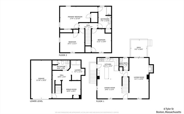 6 Tyler St, Boston, MA 02136