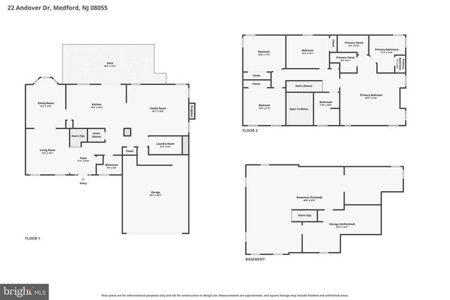 22 ANDOVER DR, Medford, NJ 08055