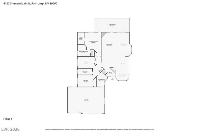 4120 Shenandoah Street, Pahrump, NV 89060