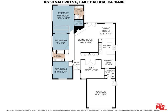 16750 Valerio Street, Los Angeles, CA 91406