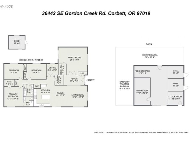 36442 Se GORDON CREEK Rd, Corbett, OR 97019