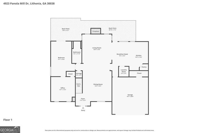 4923 Panola Mill Drive, Lithonia, GA 30038