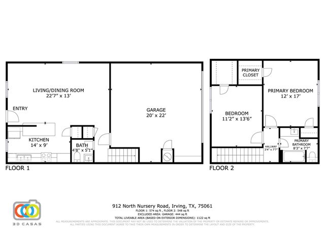 912 N Nursery Road, Irving, TX 75061